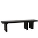 Kir Hand Rubbed Black Bench