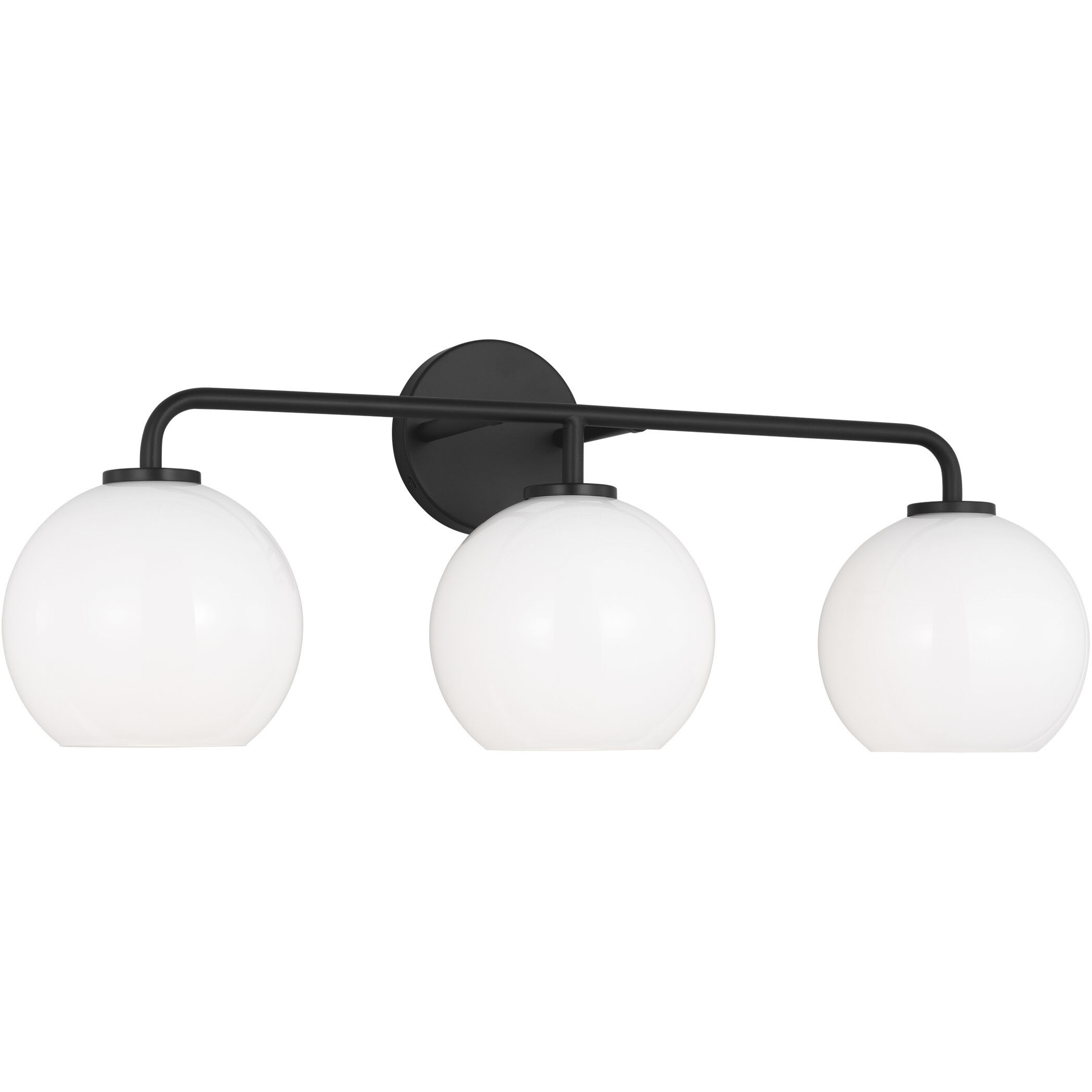 Orley 3 Light 26.5 inch Midnight Black Wall Bath Fixture Wall Light