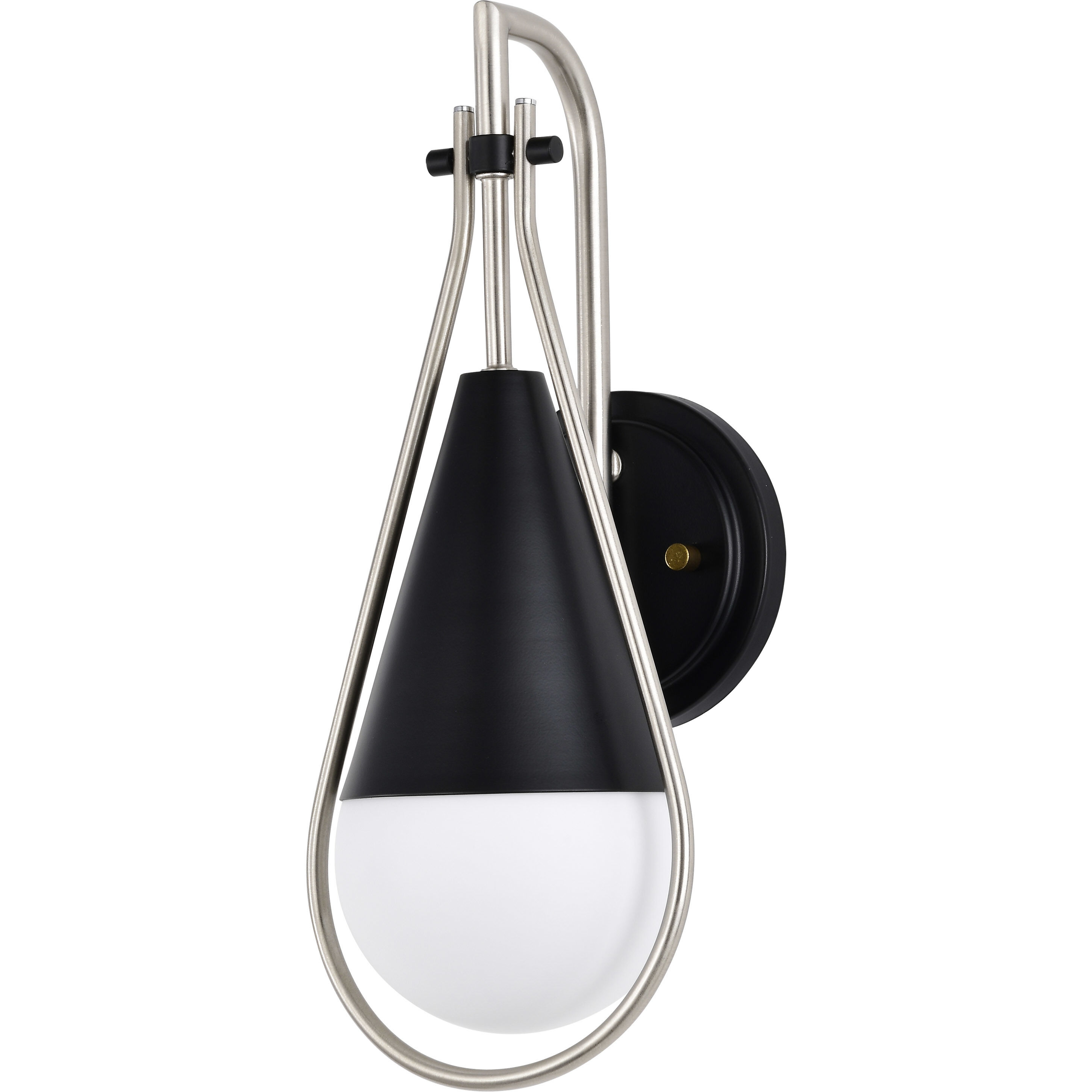 Admiral 1 Light 6.5 inch Matte Black Wall Sconce Wall Light