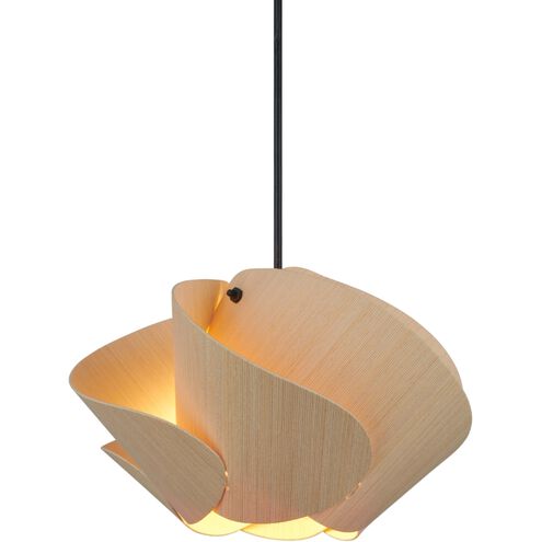 Matilda LED 11.9 inch Ash and Ash Pendant Ceiling Light in Ash/Ash