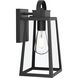 Hedry 1 Light 13 inch Matte Black Outdoor Wall Lantern
