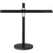 Portables 18.5 inch 5.00 watt Anodized Brushed Coal Adjustable Table Lamp Portable Light