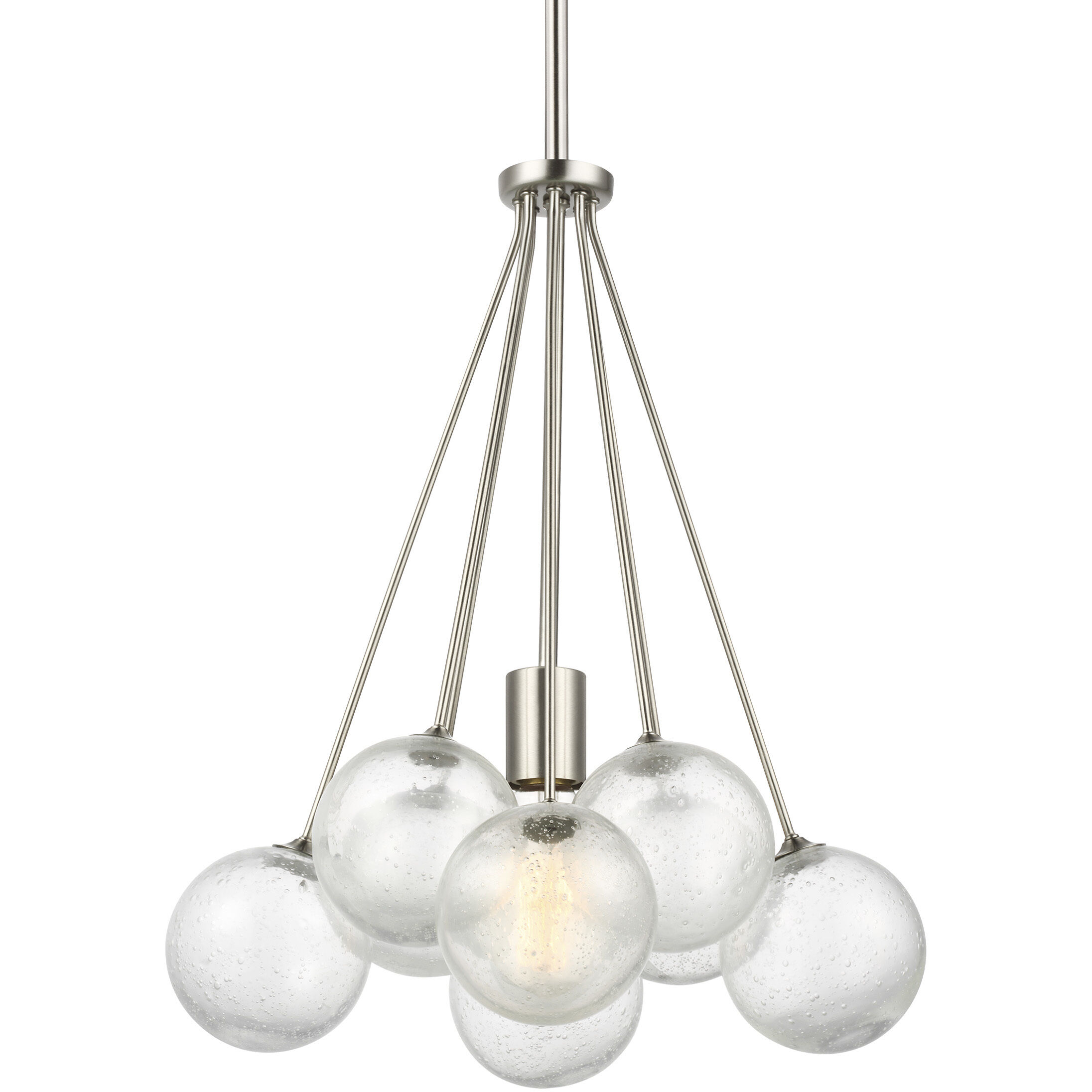 Sean Lavin Bronzeville 1 Light 14.25 inch Brushed Nickel Pendant Ceiling Light