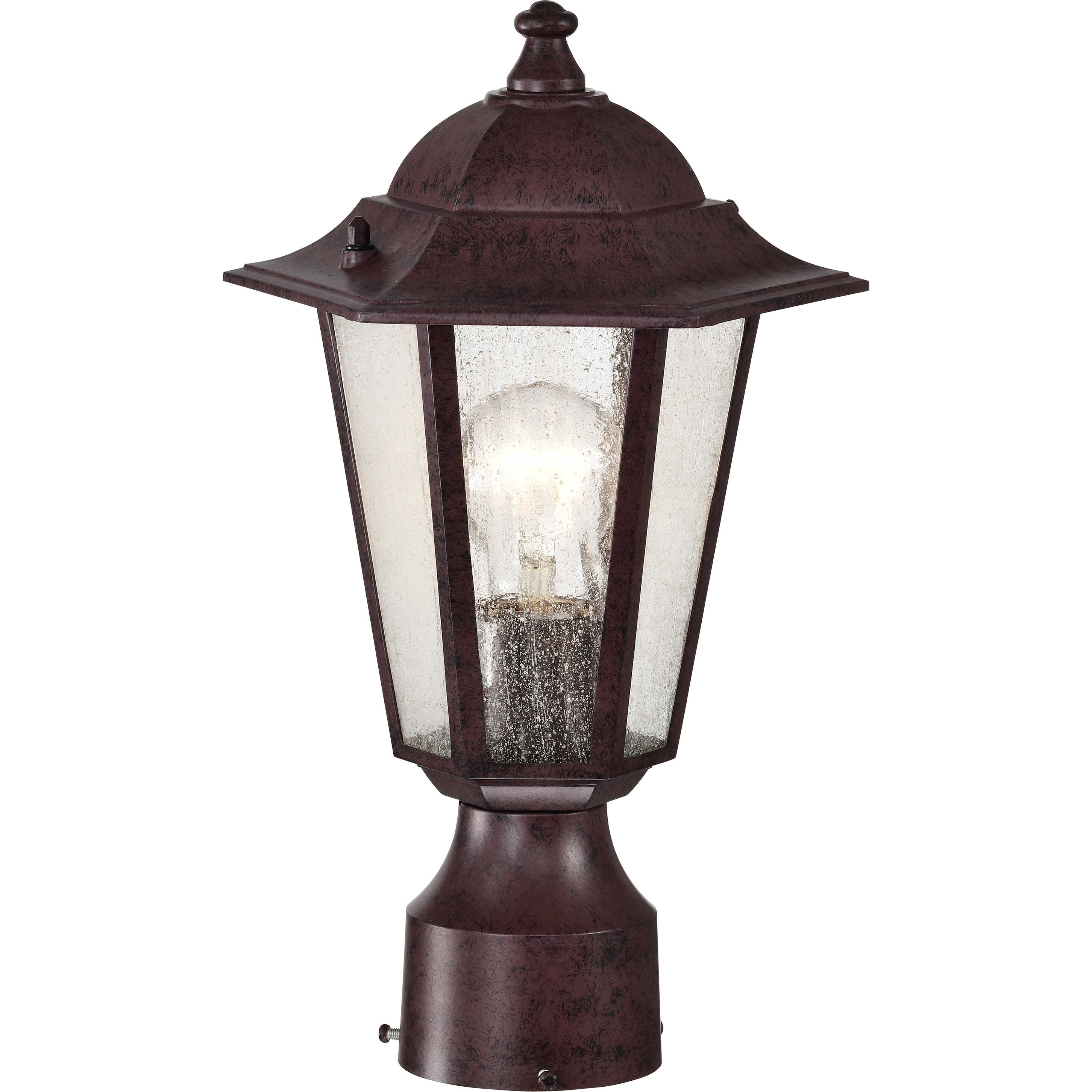 Cornerstone 1 Light 14 inch Old Bronze Outdoor Post Lantern
