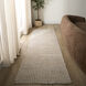 Deya Dark Brown and Ivory Indoor Rug