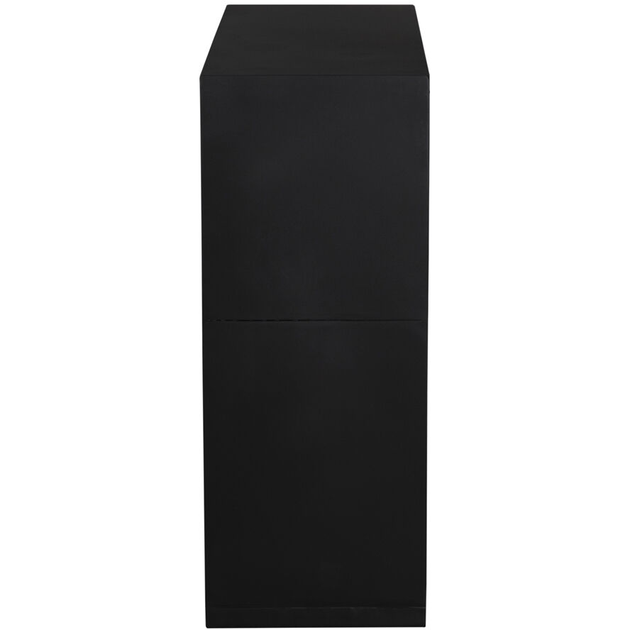 Devo 38 X 12 inch Matte Black Console