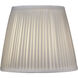 Ellie Off White 12 inch Lampshade, Oval