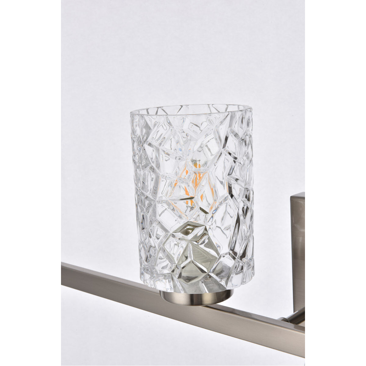 Cassie 4 Light 32 inch Stain Nickel Bath Sconce Wall Light