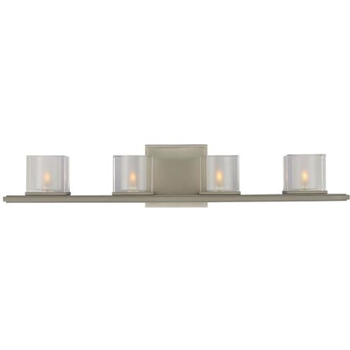 Naples LED 26.5 inch Satin Nickel Vanity Light Wall Light