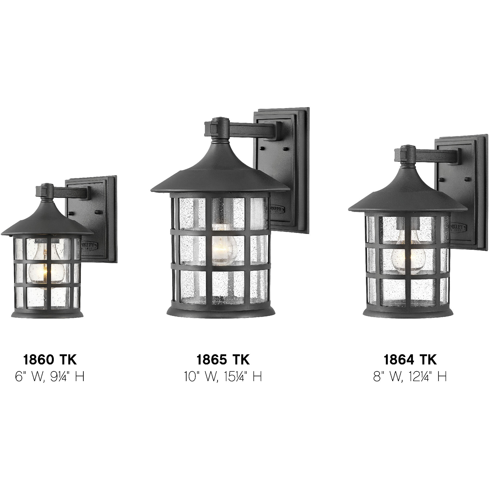 Freeport Coastal Elements Outdoor Wall Mount Lantern in Textured Black