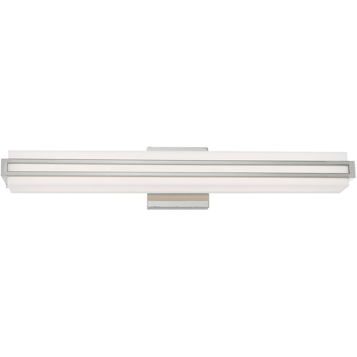 Fulton LED 4 inch Polished Chrome ADA Bath Vanity Wall Light