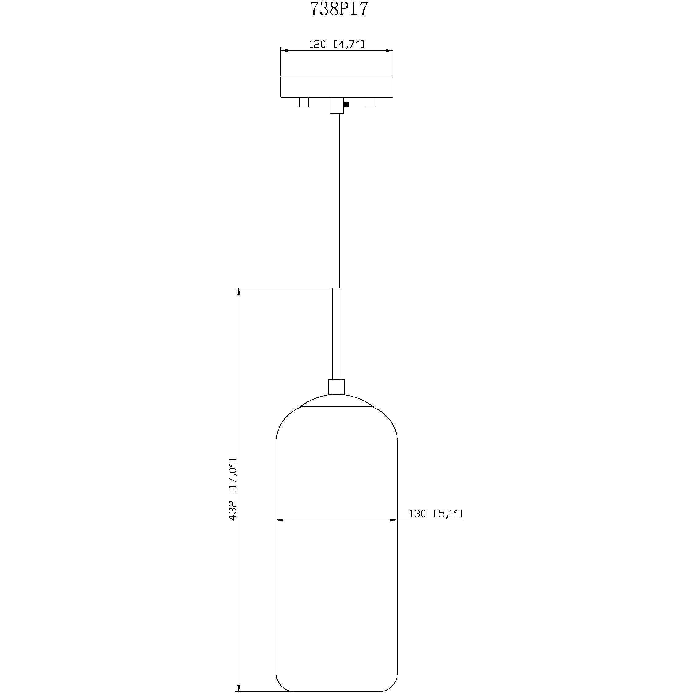 Monty 1 Light 5.25 inch Matte Black Pendant Ceiling Light