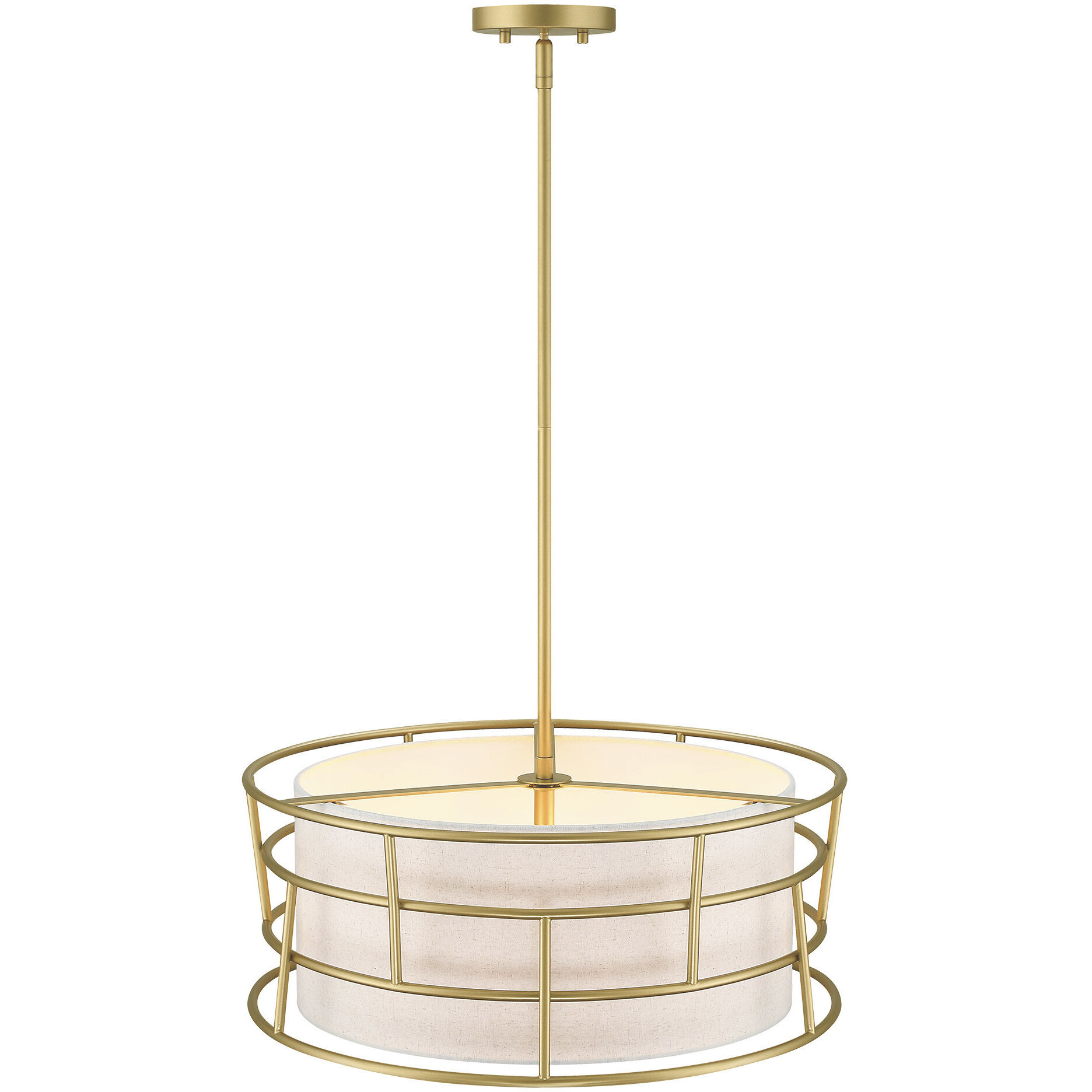 Aria Falls LED 22 inch Golden Mist Pendant Ceiling Light