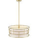 Aria Falls LED 22 inch Golden Mist Pendant Ceiling Light