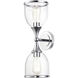 Ashridge 2 Light 6.5 inch Polished Chrome Vanity Wall Sconce Wall Light