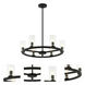 Westlock 6 Light 24 inch Matte Black Pendant Ceiling Light