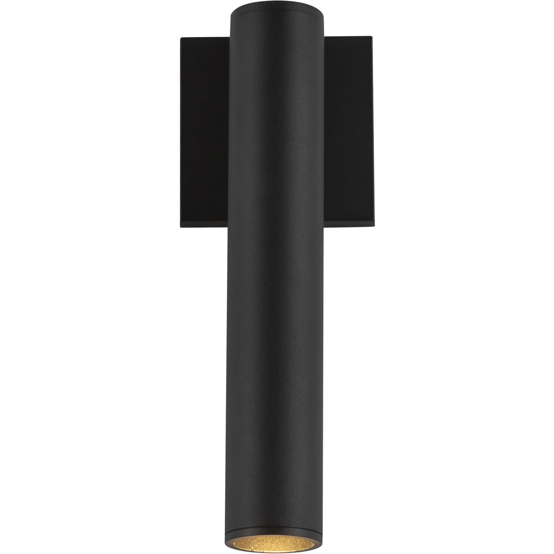 Lorna LED 12.38 inch Black Exterior Wall Sconce