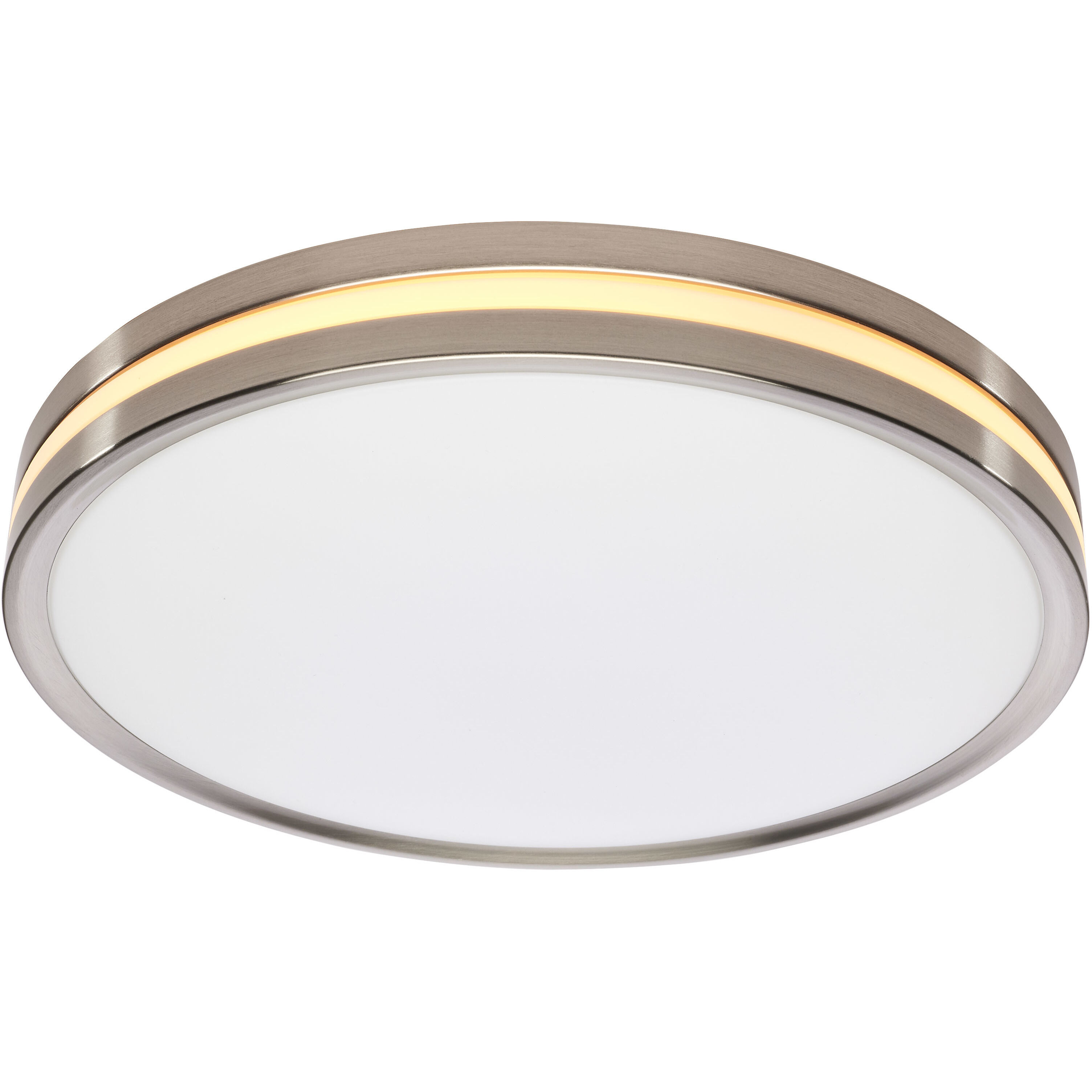 Brentwood LED 14.37 inch Brushed Nickel Close-to-Ceiling Ceiling Light