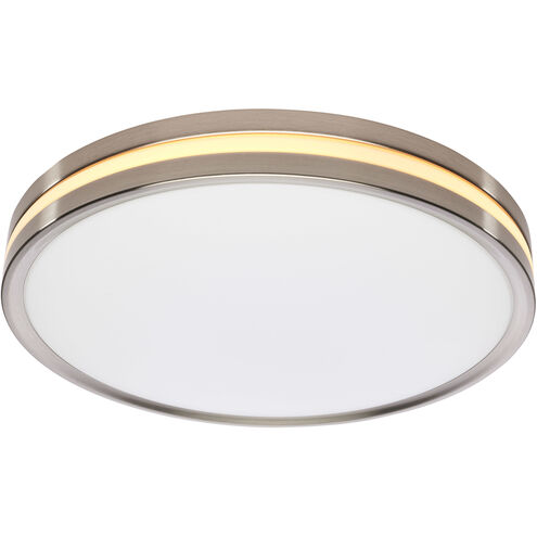 Brentwood LED 14.37 inch Brushed Nickel Close-to-Ceiling Ceiling Light