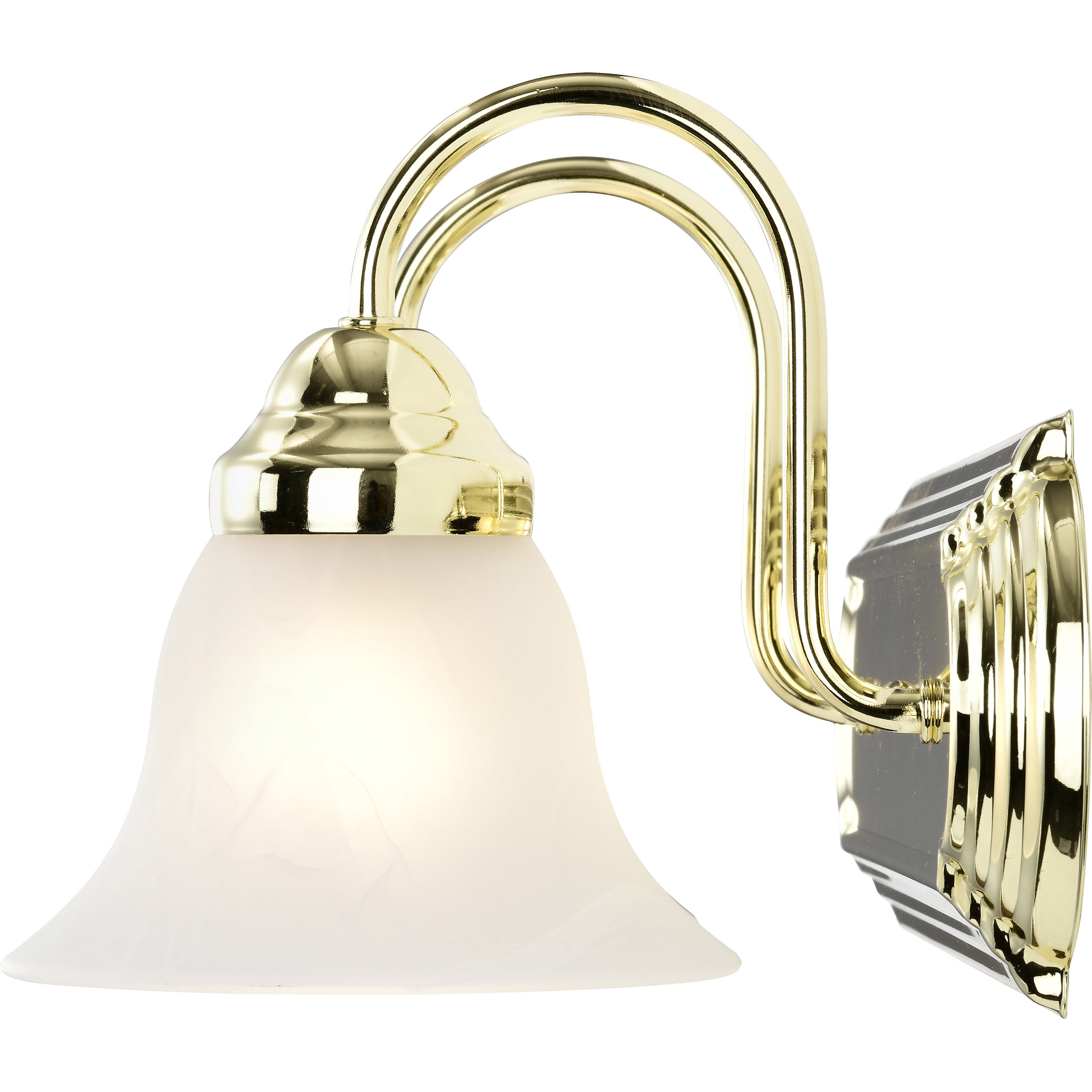 Ballerina 2 Light 18 inch Polished Brass Vanity Light Wall Light