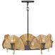 Cera LED 28 inch Museum Bronze Chandelier Ceiling Light