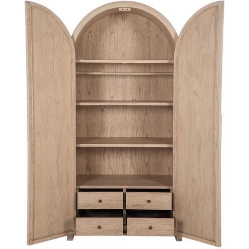 Elba Blonde Natural / Antique Bronze Cabinet