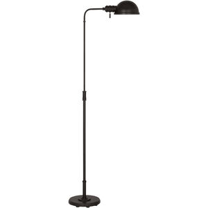 C&M by Chapman & Myers Belmont 64 inch 9.00 watt Aged Iron Floor Lamp Portable Light