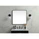Evermore 30 X 30 inch Black Vanity Mirror