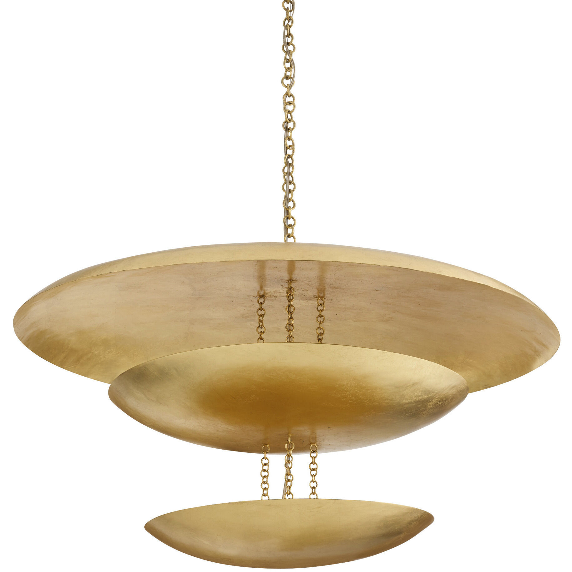 Florko 6 Light 42 inch Gold Leaf Grand Chandelier Ceiling Light