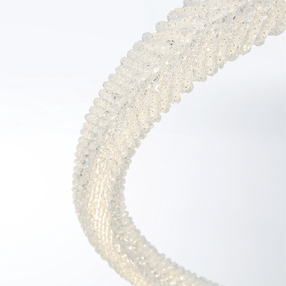 Sassi LED 48 inch Chrome Chandelier Ceiling Light