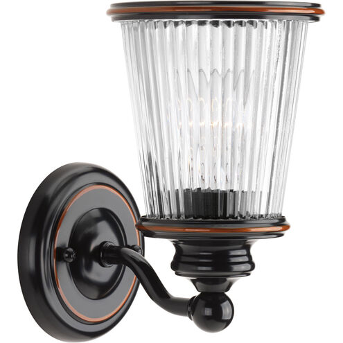 Radiance 1 Light 6 inch Rubbed Bronze Bath Vanity Wall Light
