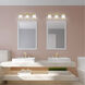 Middlebush 3 Light 24 inch Polished Brass Bath Vanity Wall Light