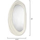 Denali 45 X 21.5 inch White Mirror 