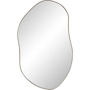 Noria 45.25 X 30 inch Burnished Brass Wall Mirror