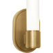 Dixon 1 Light 4.75 inch Natural Brass Wall Sconce Wall Light, Single