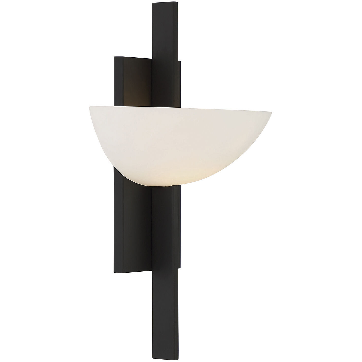 Fallon 1 Light 10 inch Matte Black Wall Sconce Wall Light, Essentials