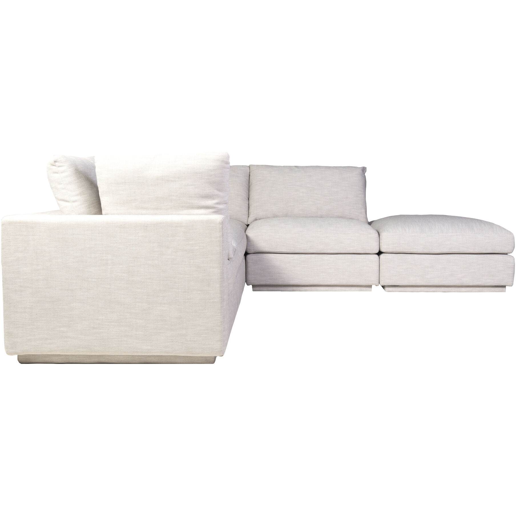 Justin Dream Grey Modular Sectional