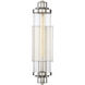 Pike 1 Light 4.75 inch Polished Nickel Wall Sconce Wall Light, Essentials