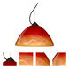 Tessa 1 Light Black Cord Pendant Ceiling Light