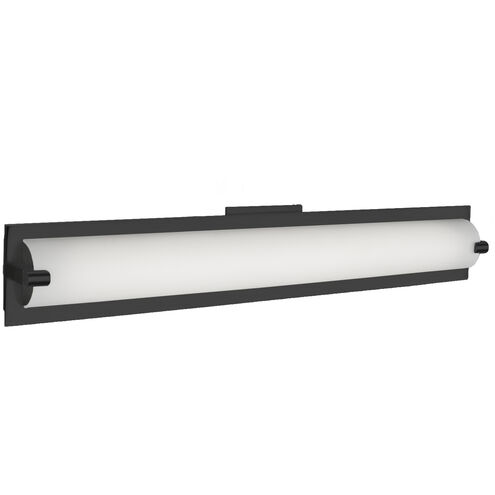 Lighthouse LED 26 inch Black Bath Vanity Light Wall Light