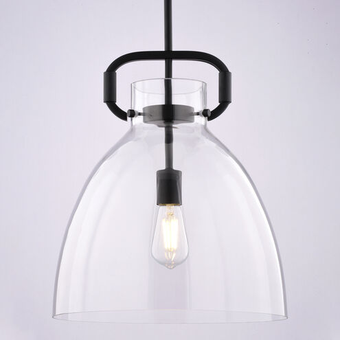 Madrona 1 Light 14 inch Black Pendant Light Ceiling Light