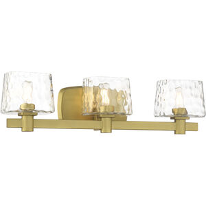 Minka-Lavery Drysdale 3 Light 23.5 inch Soft Brass Bath Vanity Wall Light 2233-695 - Open Box