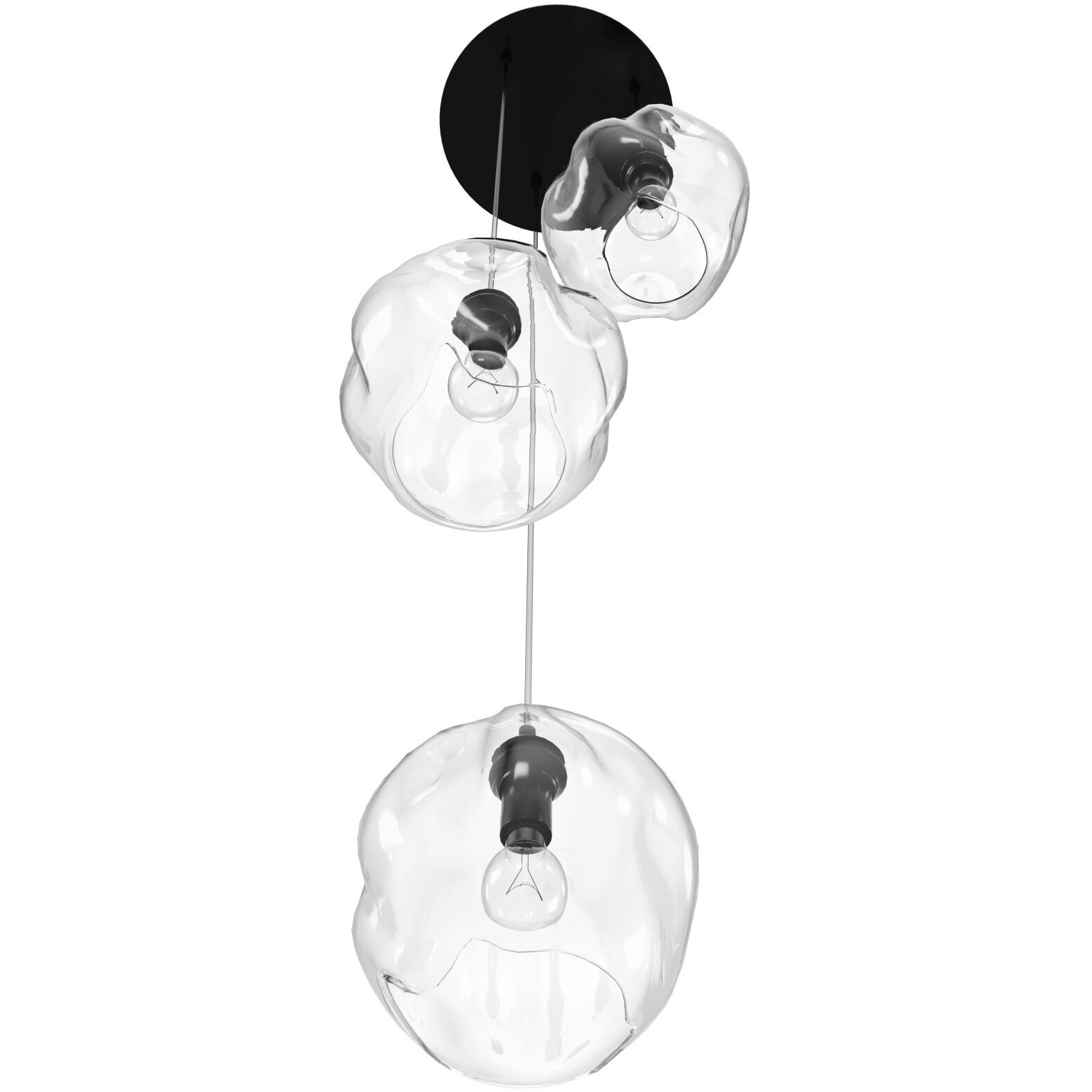 Avenue Lighting HF8143-DBZ-CL Sonoma Ave. 3 Light 18 inch