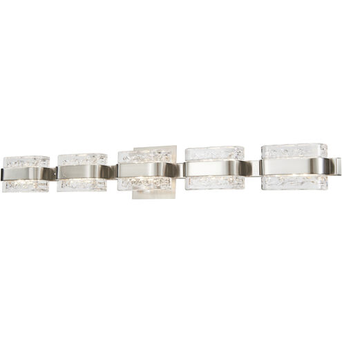 JoJo LED 32 inch Brushed Nickel Bath Vanity Light Wall Light