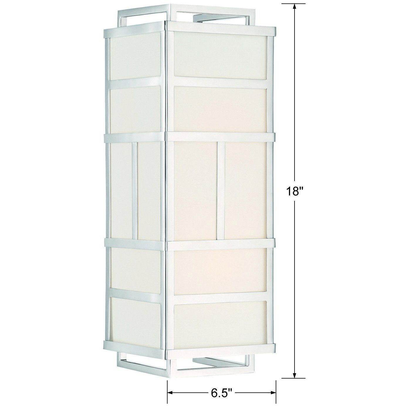 Danielson Sconce Wall Light in Polished Nickel