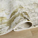 Eclectic Luxe 114 X 79 inch Gold Rug in 6 x 9