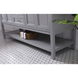Metropolis 72 X 22 X 34 inch Grey Vanity Sink Set
