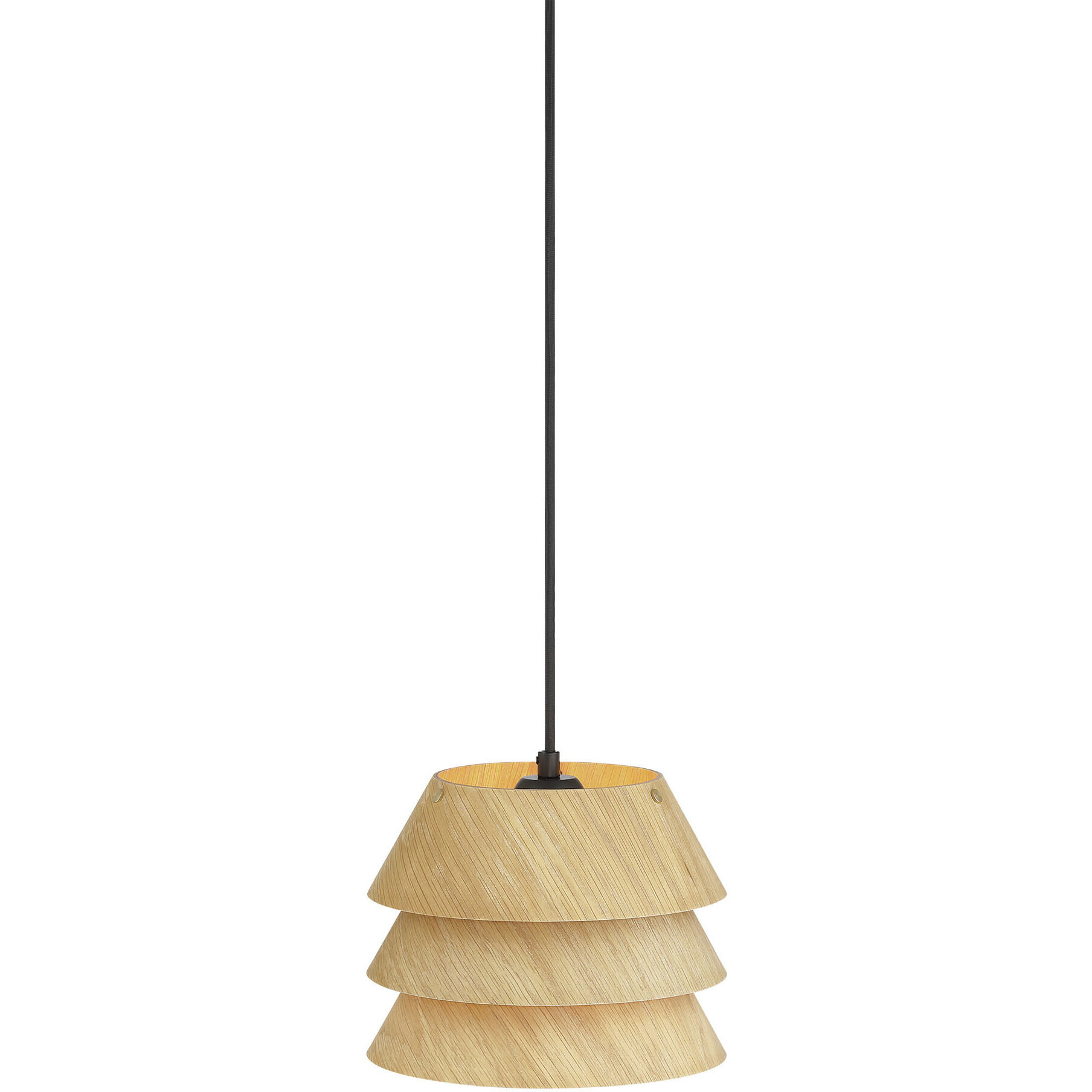 Yep Aalto 2 Light 8.63 inch Light Walnut Pendant Ceiling Light