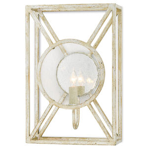 Beckmore 1 Light 10 inch Silver Granello Wall Sconce Wall Light, Lillian August Collection