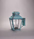Elryan 1 Light 9 inch Antique Copper Wall Lantern Wall Light in Clear Seedy Glass, Medium
